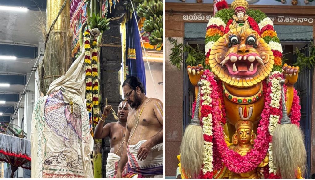 దివ్యక్షేత్రాల్లో శ్రీ వేదాంత దేశికుల ఉత్సవాలు